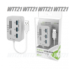 USB HUB + NP-L755 Card Reader